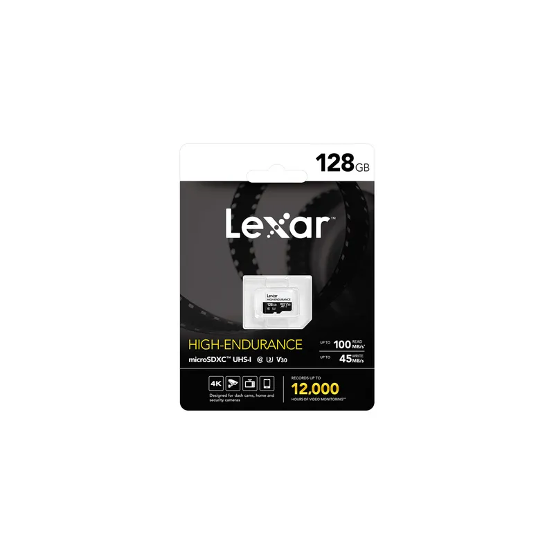Lexar High-Endurance microSDHC/microSDXC 128GB memory card